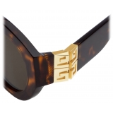 Givenchy - 4G Sunglasses in Acetate - Havana - Sunglasses - Givenchy Eyewear