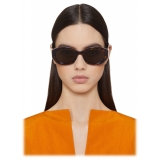 Givenchy - 4G Sunglasses in Acetate - Havana - Sunglasses - Givenchy Eyewear