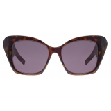 Givenchy - 4G Liquid Injected Sunglasses - Havana - Sunglasses - Givenchy Eyewear