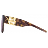 Givenchy - 4G Liquid Injected Sunglasses - Havana - Sunglasses - Givenchy Eyewear