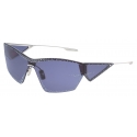 Givenchy - Occhiali da Sole Giv Cut Unisex in Metallo con Cristalli - Blu - Occhiali da Sole - Givenchy Eyewear