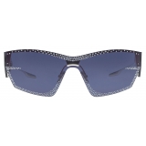 Givenchy - Occhiali da Sole Giv Cut Unisex in Metallo con Cristalli - Blu - Occhiali da Sole - Givenchy Eyewear