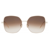 Givenchy - GV Speed Sunglasses in Metal - Brown Gold - Sunglasses - Givenchy Eyewear