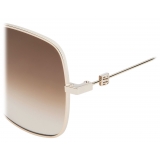 Givenchy - GV Speed Sunglasses in Metal - Brown Gold - Sunglasses - Givenchy Eyewear