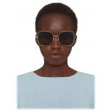 Givenchy - GV Speed Sunglasses in Metal - Brown Gold - Sunglasses - Givenchy Eyewear