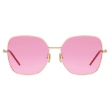 Givenchy - GV Speed Sunglasses in Metal - Pink Gold - Sunglasses - Givenchy Eyewear