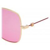 Givenchy - GV Speed Sunglasses in Metal - Pink Gold - Sunglasses - Givenchy Eyewear