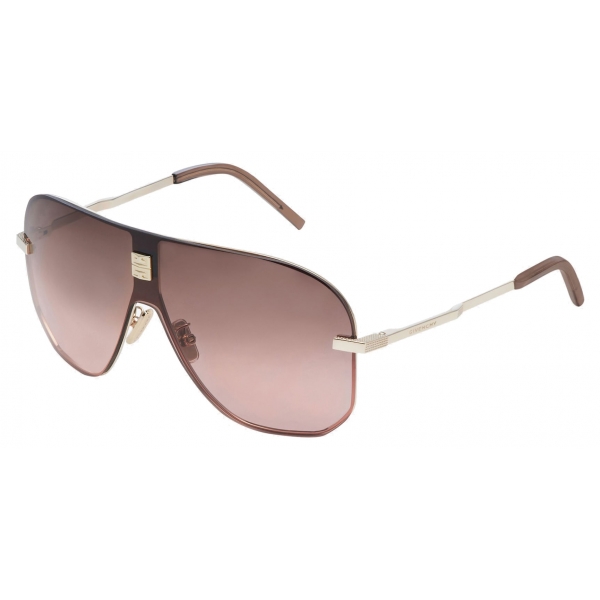 Givenchy - Occhiali da Sole Unisex 4Gem in Metallo - Marrone Oro - Occhiali da Sole - Givenchy Eyewear