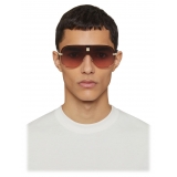 Givenchy - Occhiali da Sole Unisex 4Gem in Metallo - Marrone Oro - Occhiali da Sole - Givenchy Eyewear