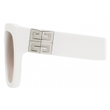 Givenchy - 4Gem Unisex Sunglasses in Metal - White - Sunglasses - Givenchy Eyewear