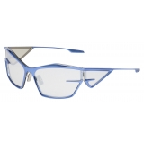 Givenchy - Occhiali da Sole Unisex Giv Cut in Metallo - Blu - Occhiali da Sole - Givenchy Eyewear