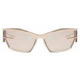 Givenchy - Giv Cut Unisex Sunglasses in Metal - Rose Gold - Sunglasses - Givenchy Eyewear