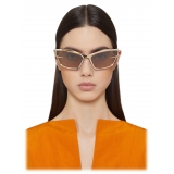 Givenchy - Occhiali da Sole Unisex Giv Cut in Metallo - Oro Rosa - Occhiali da Sole - Givenchy Eyewear