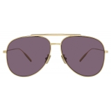 Givenchy - GV Speed Unisex Sunglasses in Metal - Gold - Sunglasses - Givenchy Eyewear