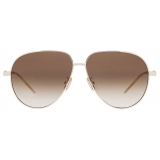 Givenchy - GV Speed Unisex Sunglasses in Metal - Brown Gold - Sunglasses - Givenchy Eyewear