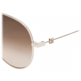 Givenchy - GV Speed Unisex Sunglasses in Metal - Brown Gold - Sunglasses - Givenchy Eyewear