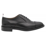 Thom Browne - Black Oxford Cap Toe Shoes - Thom Browne Exclusive Luxury Collection