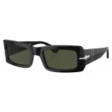 Persol - Francis - Black / Green - Sunglasses - Persol Eyewear