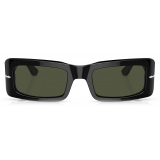 Persol - Francis - Black / Green - Sunglasses - Persol Eyewear