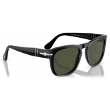 Persol - Elio - Black / Green - Sunglasses - Persol Eyewear