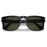 Persol - Elio - Black / Green - Sunglasses - Persol Eyewear