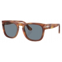 Persol - Elio - Terra di Siena / Azzurro - Occhiali da Sole - Persol Eyewear