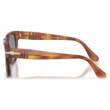 Persol - Elio - Terra di Siena / Azzurro - Occhiali da Sole - Persol Eyewear