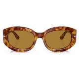 Persol - PO3335S - Brown Tortoise / Brown - Sunglasses - Persol Eyewear