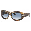 Persol - PO3335S - Marrone Giallo Tartarugato / Blu Sfumato - Occhiali da Sole - Persol Eyewear