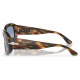 Persol - PO3335S - Marrone Giallo Tartarugato / Blu Sfumato - Occhiali da Sole - Persol Eyewear