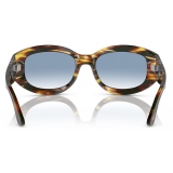 Persol - PO3335S - Brown Yellow Tortoise / Gradient Blue - Sunglasses - Persol Eyewear