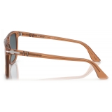 Persol - PO3336S - Marrone Trasparente / Blu Sfumato - Occhiali da Sole - Persol Eyewear