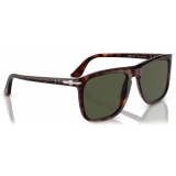 Persol - PO3336S - Havana / Green - Sunglasses - Persol Eyewear