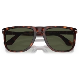 Persol - PO3336S - Havana / Green - Sunglasses - Persol Eyewear