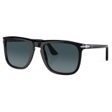 Persol - PO3336S - Black / Blue Gradient - Sunglasses - Persol Eyewear