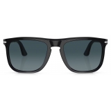 Persol - PO3336S - Black / Blue Gradient - Sunglasses - Persol Eyewear