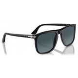 Persol - PO3336S - Black / Blue Gradient - Sunglasses - Persol Eyewear