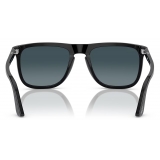 Persol - PO3336S - Black / Blue Gradient - Sunglasses - Persol Eyewear