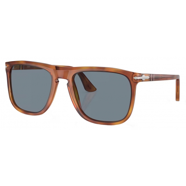 Persol - PO3336S - Terra di Siena / Light Blue - Sunglasses - Persol Eyewear