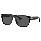 Persol - PO3341S - Black / Dark Grey - Sunglasses - Persol Eyewear