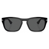 Persol - PO3341S - Black / Dark Grey - Sunglasses - Persol Eyewear