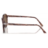 Persol - PO3343S - Striato Marrone / Polar Nero Grigio - Occhiali da Sole - Persol Eyewear