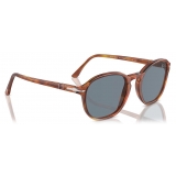 Persol - PO3343S - Terra di Siena / Light Blue - Sunglasses - Persol Eyewear