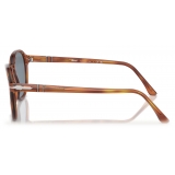 Persol - PO3343S - Terra di Siena / Light Blue - Sunglasses - Persol Eyewear