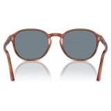 Persol - PO3343S - Terra di Siena / Light Blue - Sunglasses - Persol Eyewear