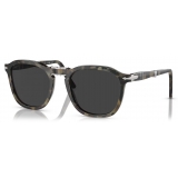 Persol - PO3345S - Brown Tortoise / Polar Dark Grey - Sunglasses - Persol Eyewear