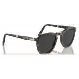 Persol - PO3345S - Brown Tortoise / Polar Dark Grey - Sunglasses - Persol Eyewear