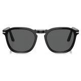 Persol - PO3345S - Black / Dark Grey - Sunglasses - Persol Eyewear