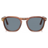 Persol - PO3345S - Terra di Siena / Blue - Sunglasses - Persol Eyewear