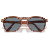 Persol - PO3345S - Terra di Siena / Blue - Sunglasses - Persol Eyewear